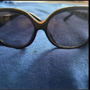 Fendi Black and Gold Sunglasses